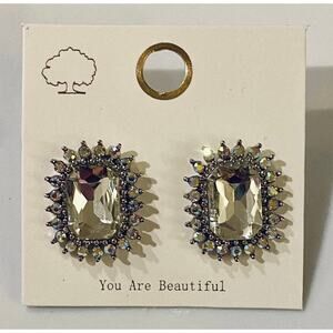 Rhinestone Formal Earrings